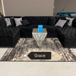 ATLAS BLACK SECTIONAL IN STOCK AGAIN!!! ❤️ SPECIAL PRICE $2349