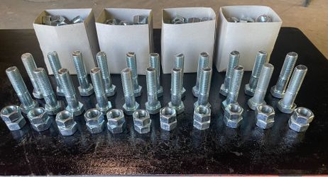 7/8”X 3 3/4” Hex Bolts with Nuts