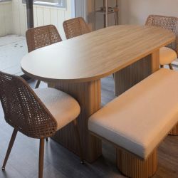 Dinning Room Table 4 People- No Chairs Just Table