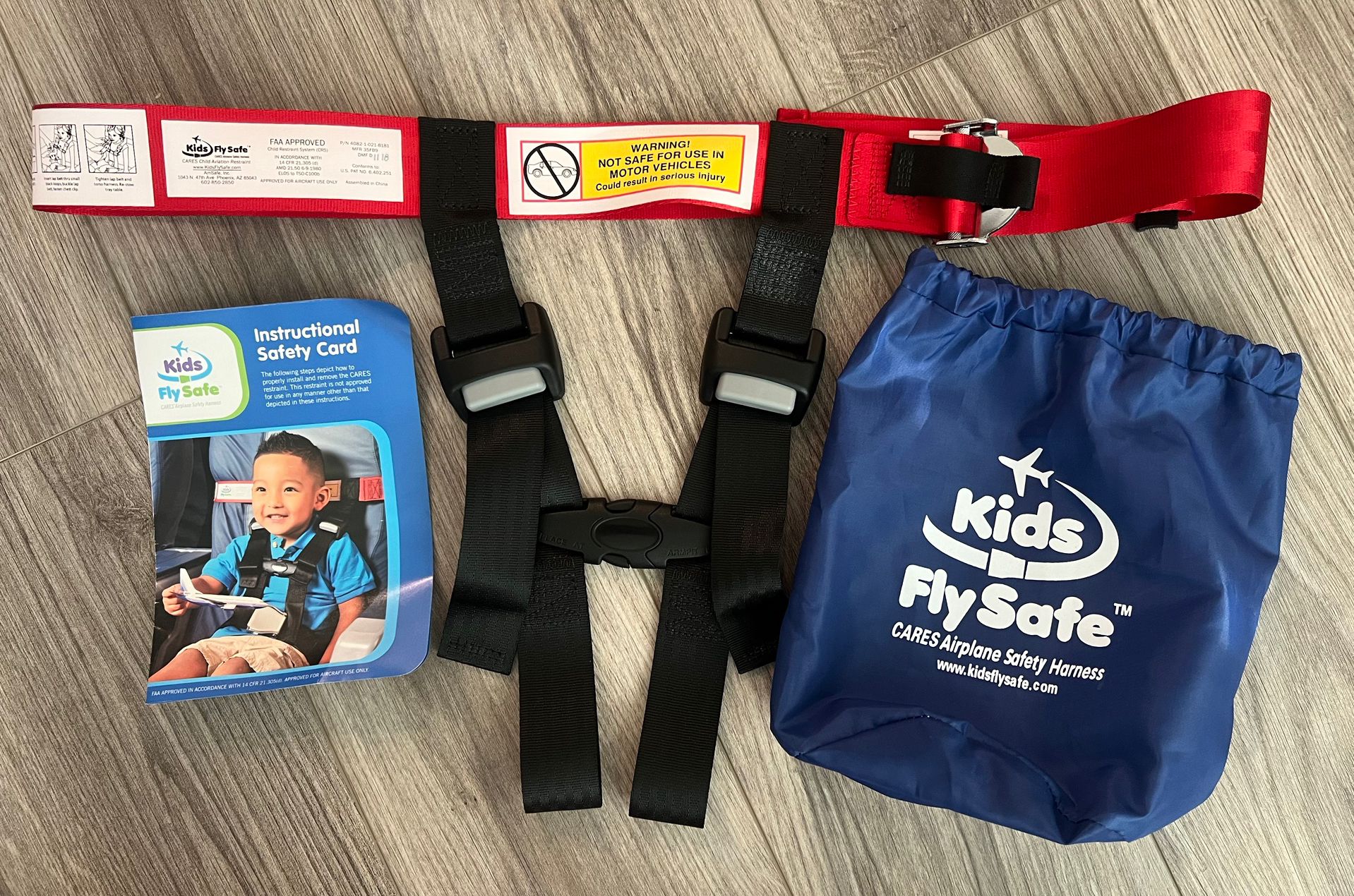 CARES Airplane Safety Harness