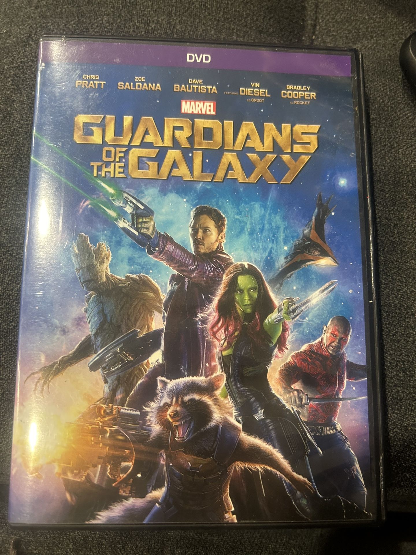 Guardians Of The Galaxy DVD