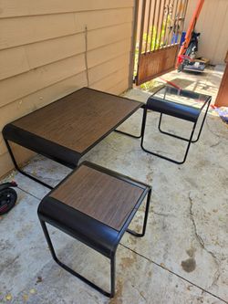 3-piece coffee table