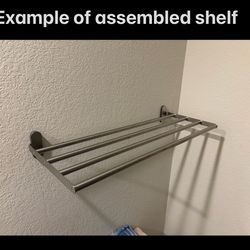 Bathroom Shelf Towel rack