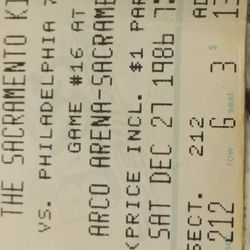 Ventange Kings Tickets Signed