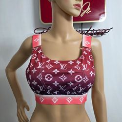 LV Lightly padded sports bra Size Medium
