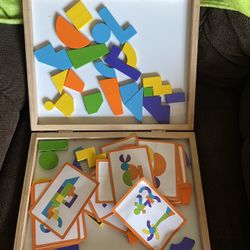 $5 Magnet Shapes Travel Puzzle Kit 