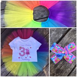 Peppa pig tutu outfit