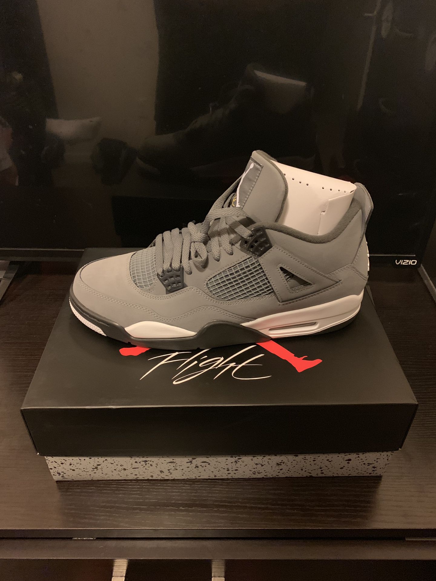 Jordan 4 Cool Grey Size 12