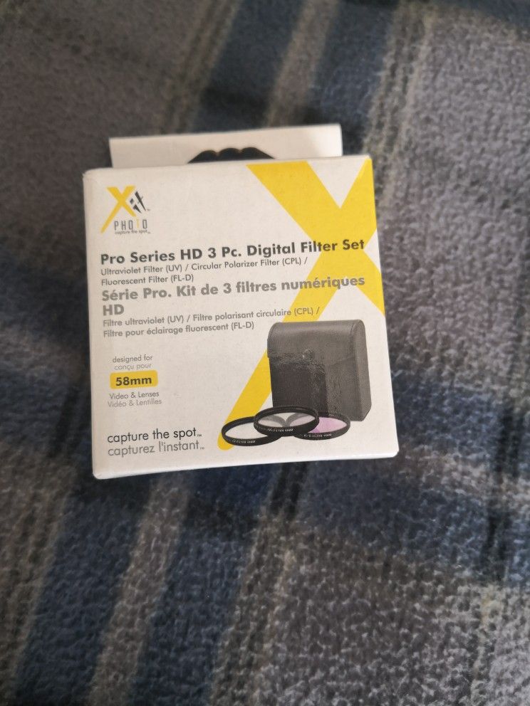 Pro Series HD 3 Pc. Digital Filter Set