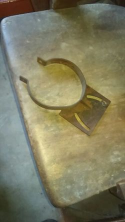 Fisher plow pump bracket