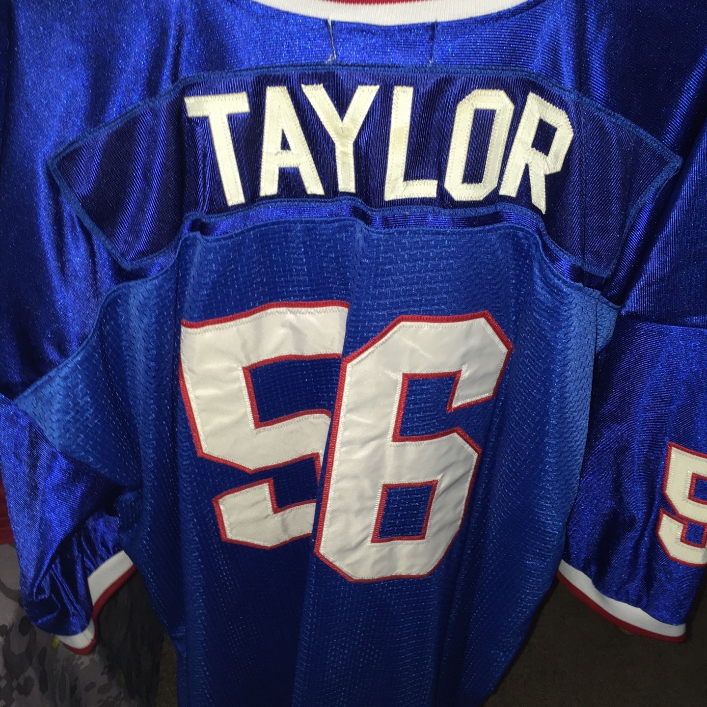 NWT NY Giants #56 Vintage Football Jersey Sz 48 Russell Athletic Lawrence  Taylor for Sale in The Bronx, NY - OfferUp