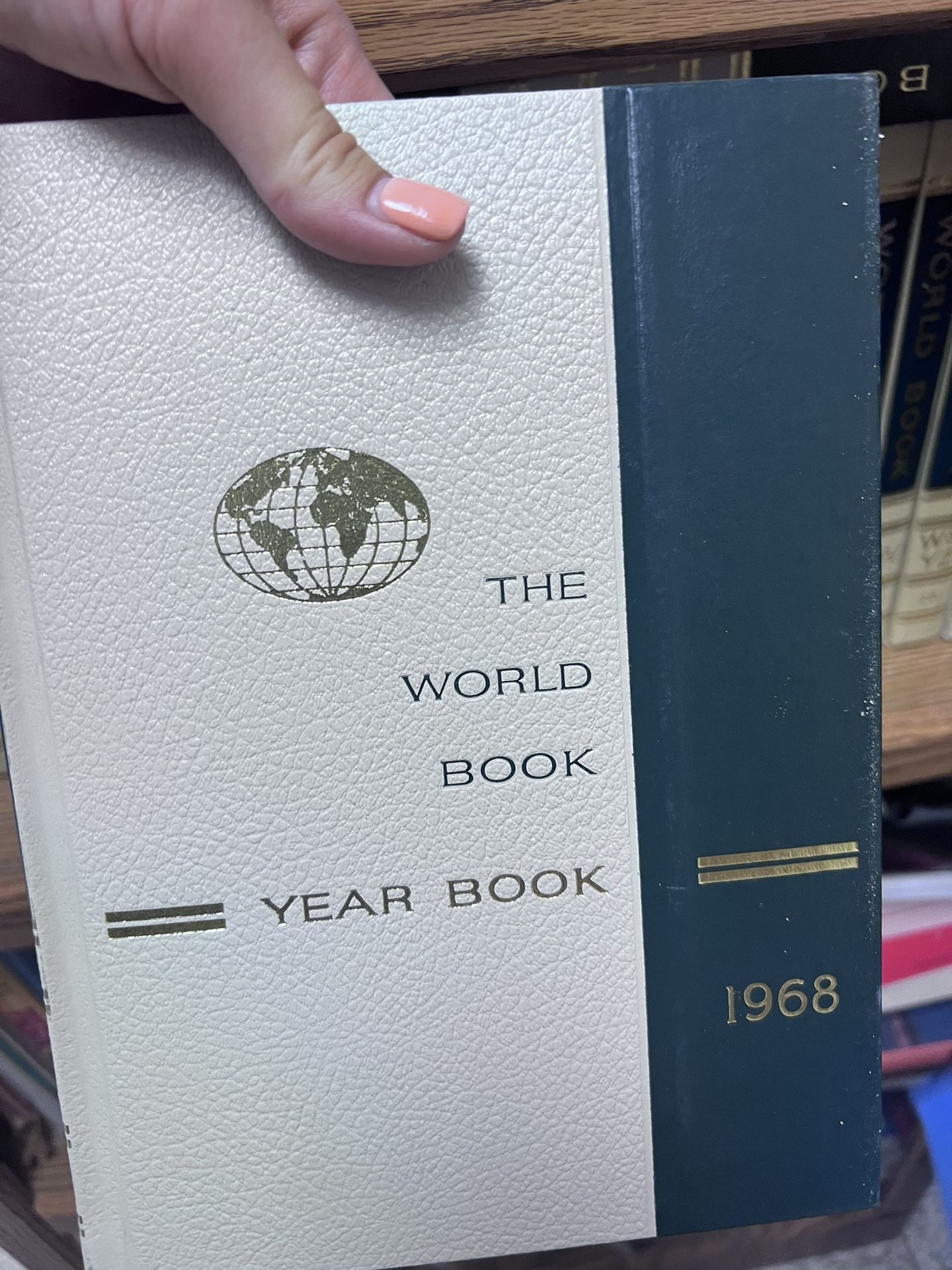Vintage 1968 The World Book Encyclopedia Set with Extra Year Books