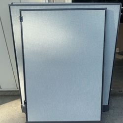 Heavy Duty Tackboard Walls / Office Partitions (HON Brand)