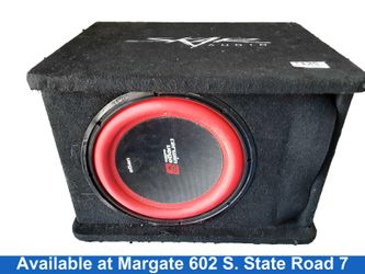 Cerwin Vega Sdr-1x12d2 Black Car Sub-Woofer