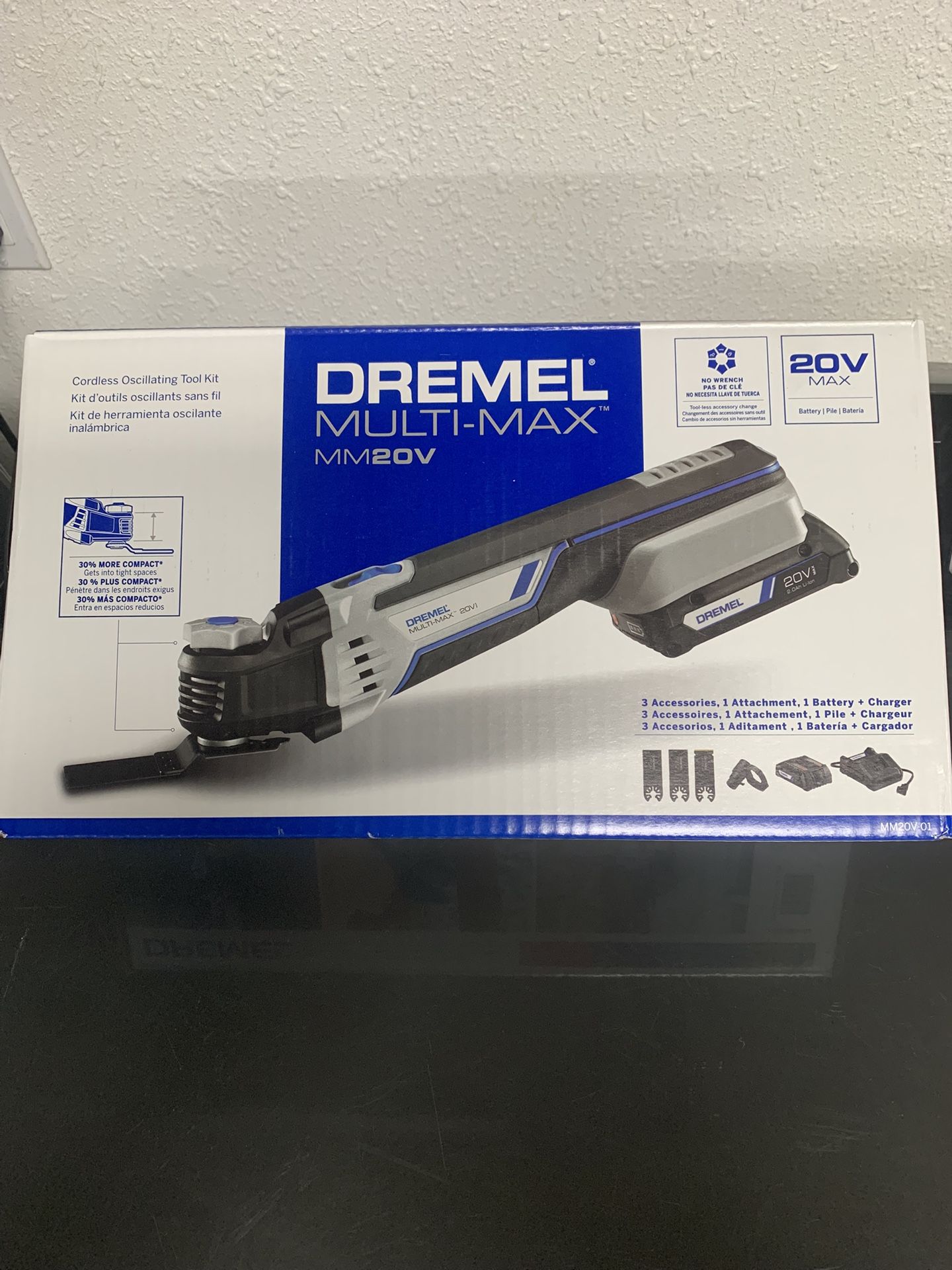 ***BRAND NEW UNOPENED Dremel Multi Max MM20V Cordless Oscillating Toll Kit