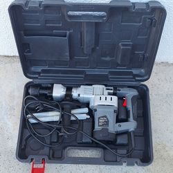 1400W Demolition Electric Jack Hammer Concrete Breaker Trigger Lock with (2) Chisel Bit with Carrying Case