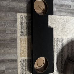 2004-2013 Ford F350 Super Crew Cab Truck Dual 12" Behind Seat Subwoofer Sub Box