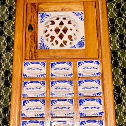 Antique Vintage Dutch Spice Rack