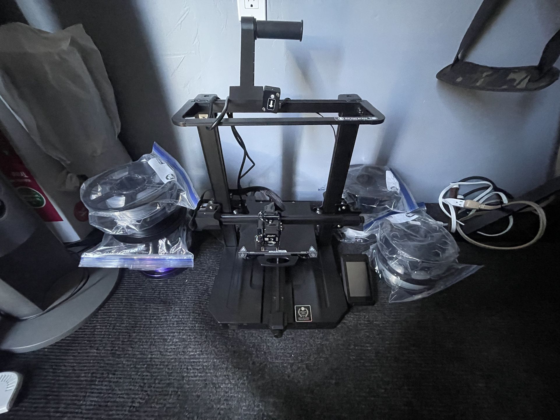 Creality Ender 3 S1 Pro 3D Printer with Filaments and Accessories