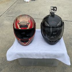 2 Different Helmets in size XL
