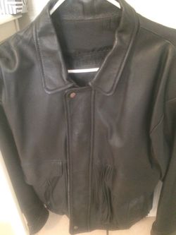 Leather jacket