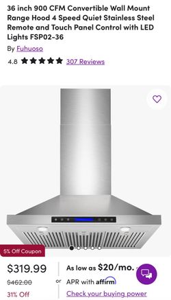 Wall Mount Range Hood