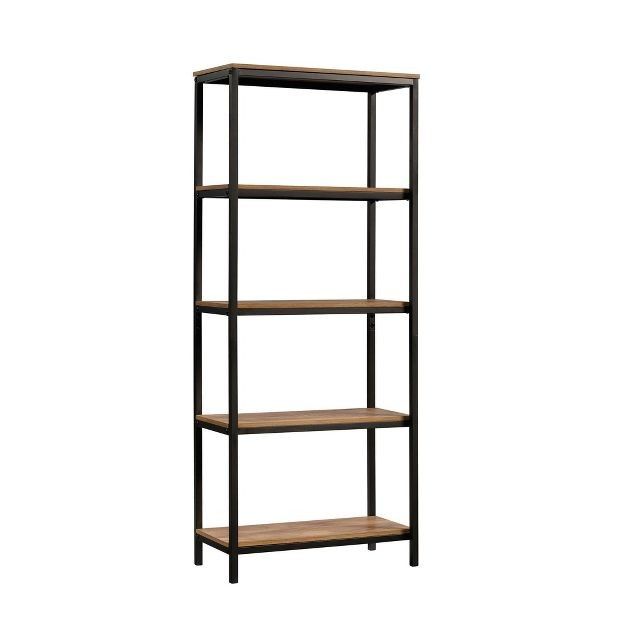 56.77" 4 Shelves North Avenue Vertical Bookcase Sindoori Mango - Sauder