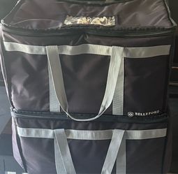 Belleford XXL portable thermal hot bags for DoorDash and other food delivery services