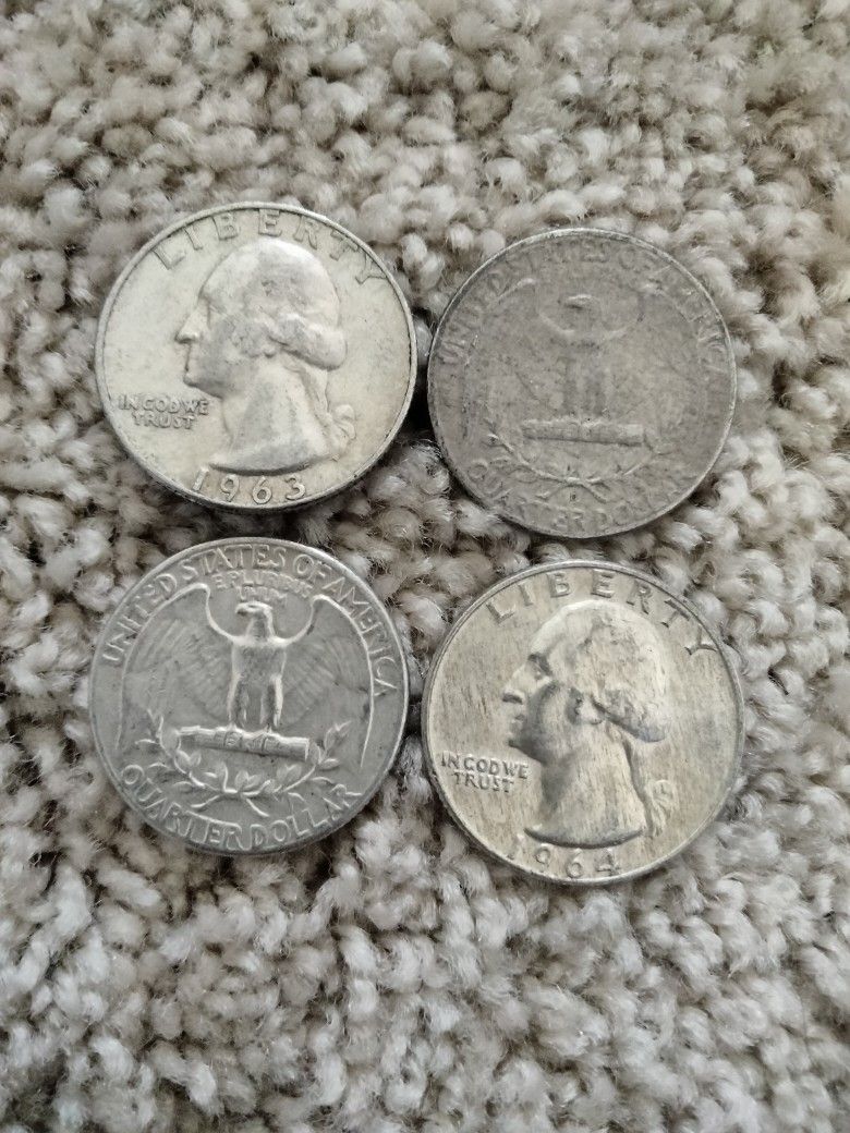 Silver 90% Quarters Spot Plus 5%