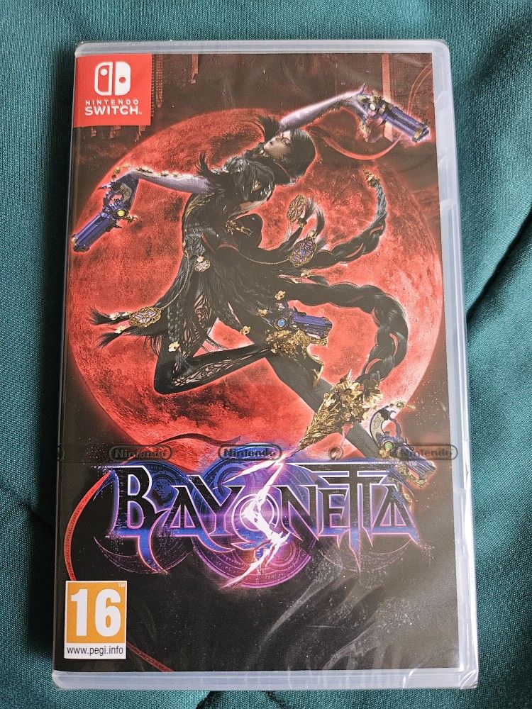 Sealed Bayonetta 3 Switch Pal