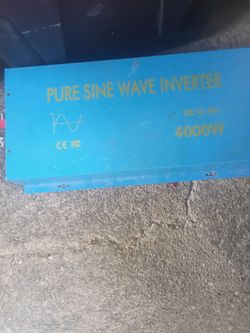 Pure Sine Wave Inverter 4000W DC to AC
