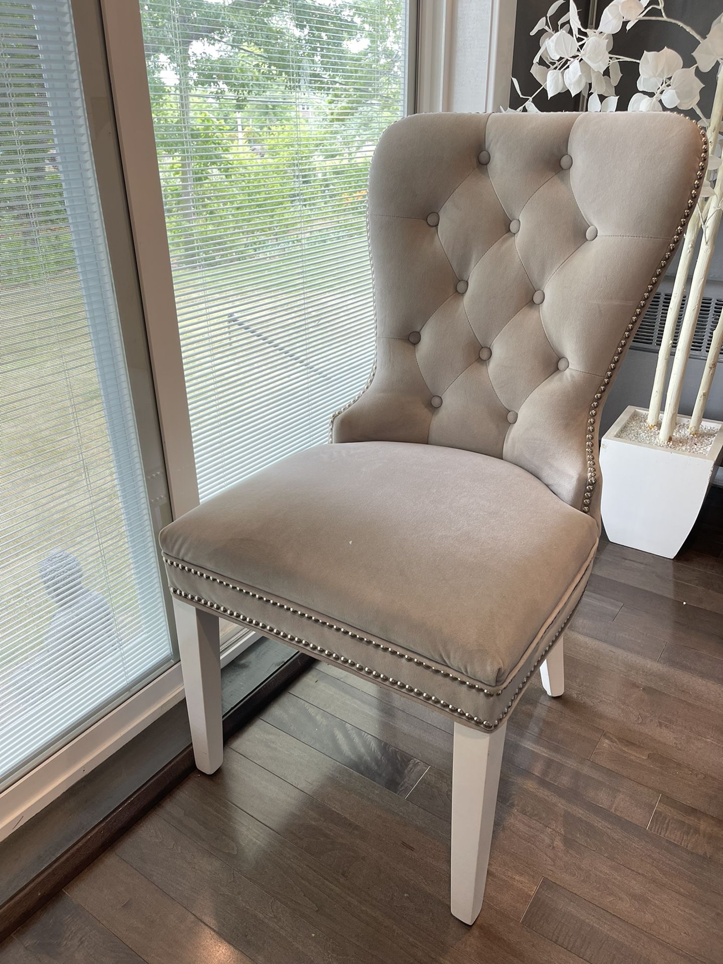 Z gallerie Dining Chairs (2)