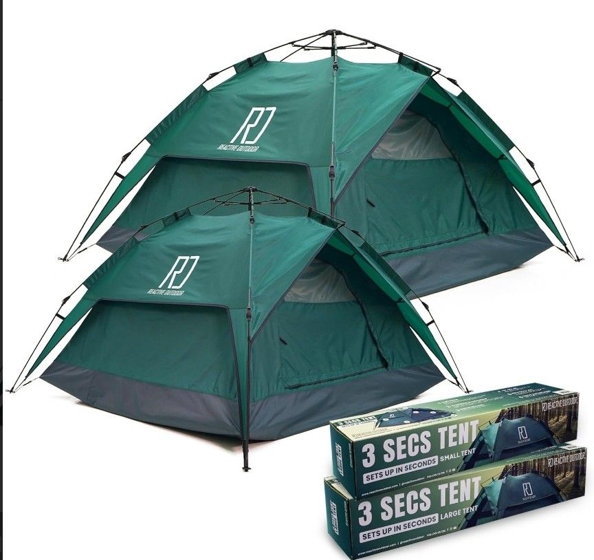Reactive 3 Second Tents.