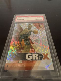 Steve Francis Rookie PSA 9