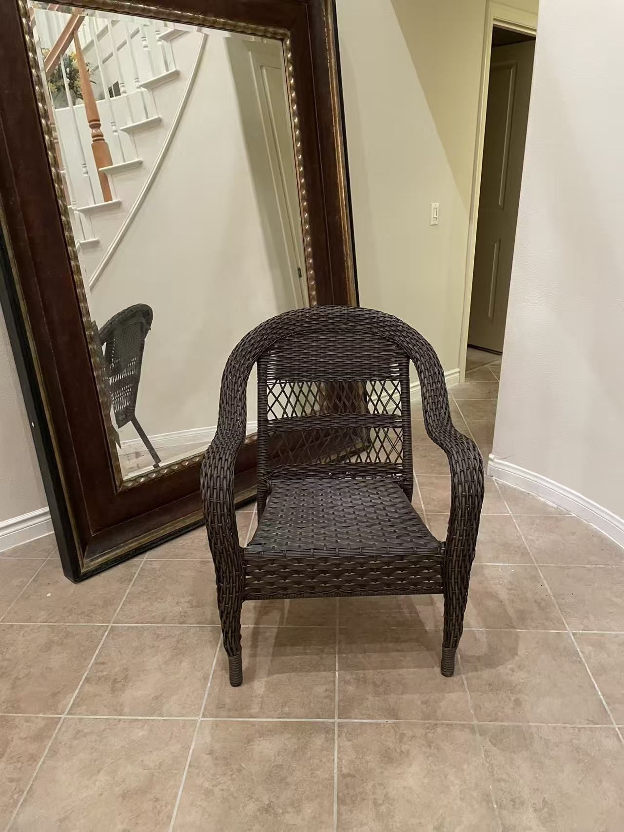 Outdoor Woven Accent Chair