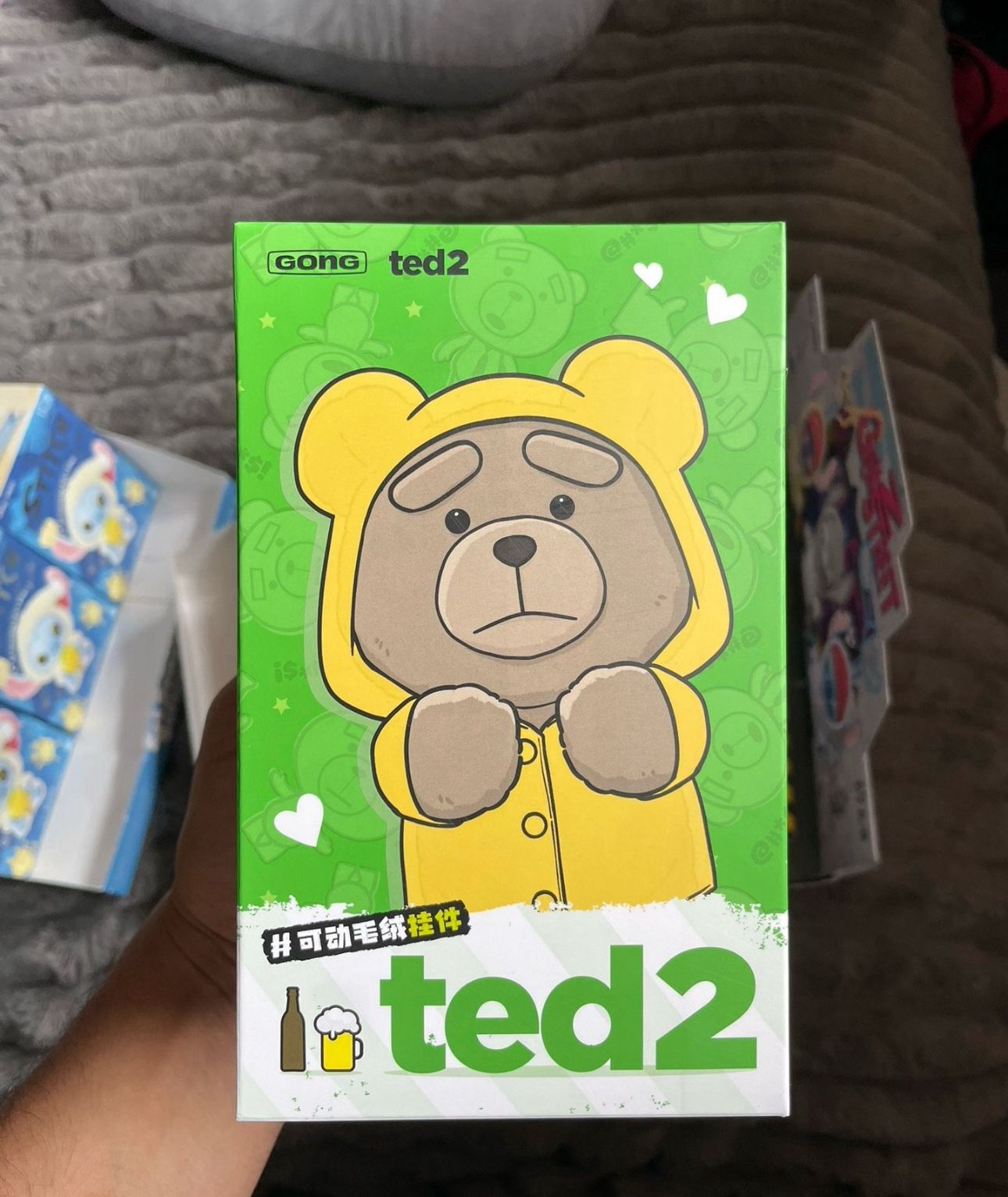 Ted 2 Teddy Bear Action Plush Pendant Blind Box Popmart