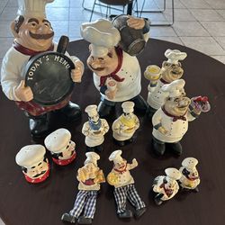 Chef Statues 