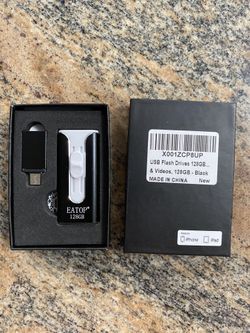 Eatop 128GB iPhone Android USB Backup