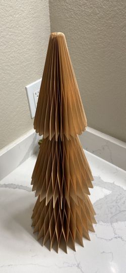 Kraft Paper Honeycomb Christmas Tree Decoration