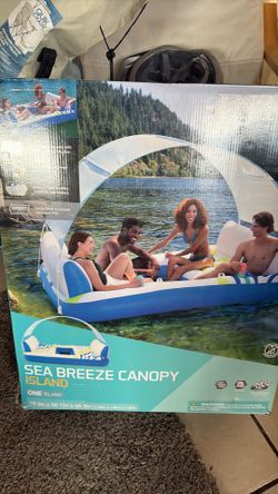 Intex Sea Breeze Canopy Island Float