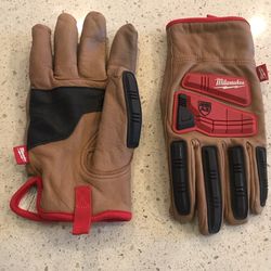 Gloves - Milwaukee Goatskin Leather Work Gloves