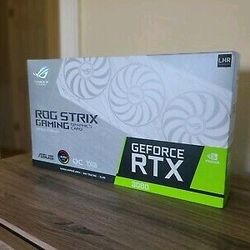 ASUS ROG Strix GeForce RTX 3080 White OC Edition V2/LHR 10GB GPU