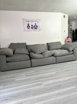 Bobs Furniture Dream 3 Piece Modular Sofa