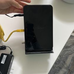 Netgear Modem with cords