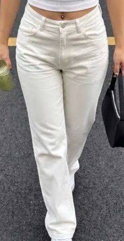 Size 7R White Jeans
