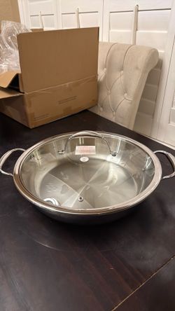 Princes House 14” Stainless Steel Pan