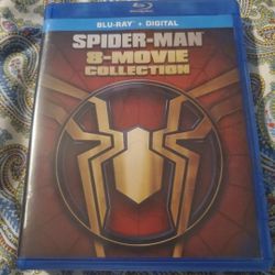 Spider-man 8-movie Collection Blu-ray Discs, No Digital Codes