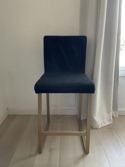 Black and Gold Barstool