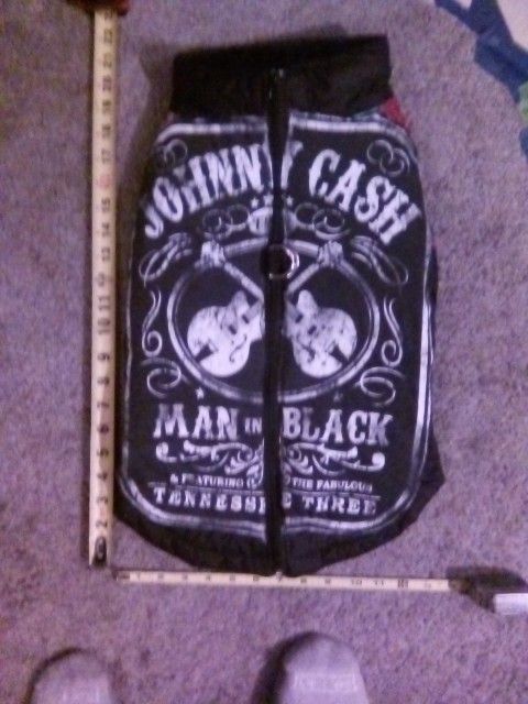 Dog Coat 12  X  22- Johnny Cash