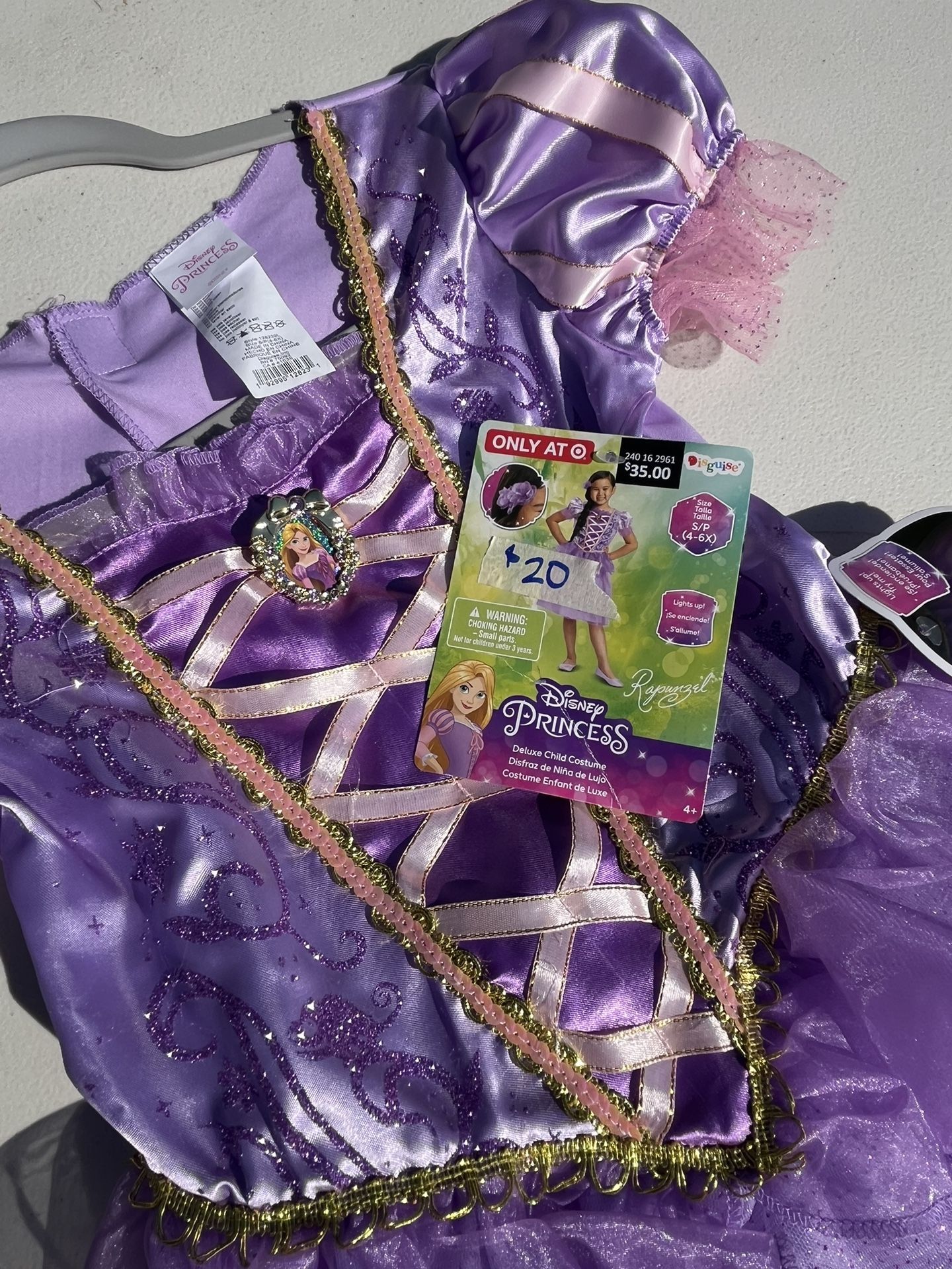 Rapunzel Princess Costume